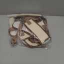 Dog Carrier Backpack for Medium Pets, Breathable Detachable Travel Pet Bag with Adjustable Straps, Portable Hands-Free Dog Cat Carrier Backpack for Hiking, Walking & Camping (M). (Medium (8.82Lbs-14.33Lbs), White)