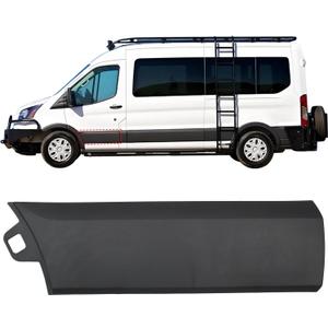 Front Left Door Molding Cover Trim Black | for Ford Transit 150 250 350 350 HD 2015-2019
