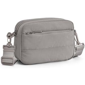 Gitus Crossbody Bags for Women Small Puffy Shoulder Handbag Travel Cross Body Purse with RFID Blocking Cards Slot