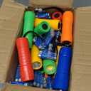 Small Mini Flashlights Pack of 30,Assorted Colors,New Type Cob Light,With Battery