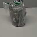 AQUAFIT 128 oz Water Bottle with Time Marker - Straw & Chug Lid - BPA Free 1 Gallon Gym Water Bottle with Handle - Big Gallon Jug (Gray, 128 Ounces)