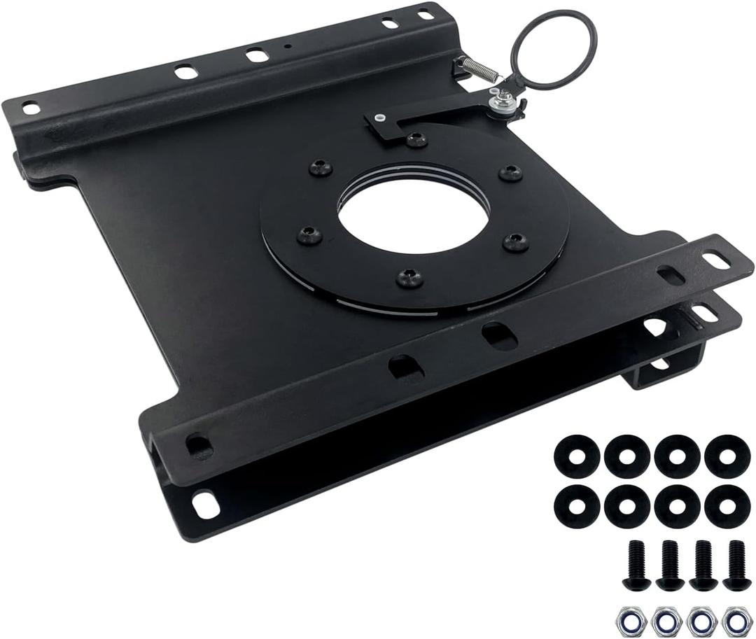 Right Passenger Seat Swivel Base Replacement Compatible with 1997-2024 Ford Econoline E150 E250 E350 E450