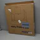 Folding Table 4 Foot Portable Heavy Duty Plastic Fold-in-Half Utility Table Small Indoor Outdoor Adjustable Height Folding with Carrying Handle, Camping and Party,White | Portable, Heavy Duty, Fold-in-Half, Indoor Outdoor, Adjustable Height, Folding