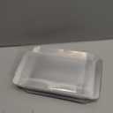 Blulu 50 Pack Clear Box for Greeting Cards A2: 4.5 x 5.9 x 1 Inch Storage Boxes Clear Plastic Card Boxes Photo Storage Box for Crafting, Stationery Packaging, DIY Gift Card Cookies, and More