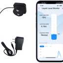 Smart TLC2326 Tuya Liquid Level Monitor 118 inches APP Oil Water Outdoor Alarm Sensor Household Indicator Ultrasonic Well Monitoring System WiFi Micro Detector Granary Solid Particle Volume