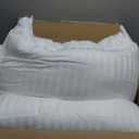 Beckham Hotel Collection Bed Pillows King Size Set of 2 - Down Alternative Pillow for Back, Stomach or Side Sleepers (White)