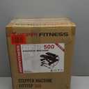 KeppiFitness Steppers for Exercise at Home, Stair Stepper with Resistance Bands for Home Cardio Exercise - FITSTEP Series