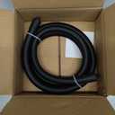 EVIL ENERGY 8AN Fuel Line, AN8 Braided Fuel Hose Nylon CPE 5FT Black
