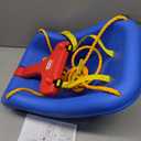 Little Tikes Snug 'n Secure Blue Swing with Adjustable Straps, 2-in-1 for Baby and Toddlers Ages 9 Months - 4 Years
