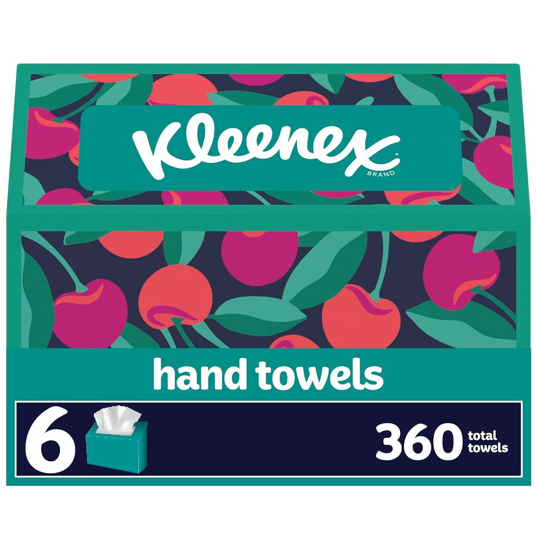 Kleenex Hand Towels, (60 Count, Pack of 6)
