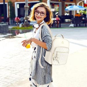 MATEIN Cute Backpacks for Women, Mini Stylish Daypack Purse with USB Charging Port, Waterproof Anti-theft Travel Casual Daily Rucksack Shoulder Handbag for Work College