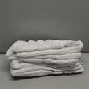 American Soft Linen Luxury 4 Piece Bath Towel Set, 600 GSM 100% Cotton Turkish Bath Towels for Bathroom, 27x54 in Extra Large Bathroom Shower Towels, White