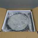 Round Side Table,Glass C Table,Couch End Table, Tempered Glass Snack Table with Metal Frame, Sofa Couch Bedside Table,TV Tray Table for Small Space(Black) (Single)