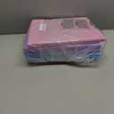 ShellKingdom Storage Bins, Foldable Fabric Storage Cubes And Cloth Storage Organizer Drawer For Closet And Toys Storage, 6 Pack (Lavender+Light Blue+Pink)