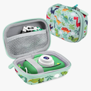 Leayjeen Kids Camera Case Compatible with Goopow/Mgaolo/HOOMOON/Hangrui Kids Camera Toys and Children Digital Video Camcorder Camera,Best Christmas and birthday gifts -Green Dinosaur(Case Only)
