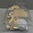 9-in-1 Acrylic Hamster Cage, Clear Dwarf Hamster Cage, with Tubes and All Accessories, 2-Tier Mouse Habitat, Easy to Clean, Suitable for Small Pets