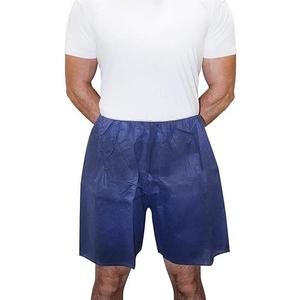 Dukal Patient Exam Wear, Short, Non-Sterile, Unisize, Dark Blue (5 Bags/Case 10 Bag) (Pack of 50)