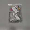 COMNICO 30 Pcs Beadable Keychains Bars with 30 Pcs Colorful Tassel Strips Bulk DIY Blank Beaded Keychain for Women Men DIY Crafting Pendant Jewelry Making