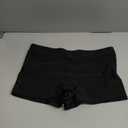 Swim Shorts for Women Stretchy Board Shorts Solid Tankini Bottoms Sport Swimsuit Bottoms (Small, Black)