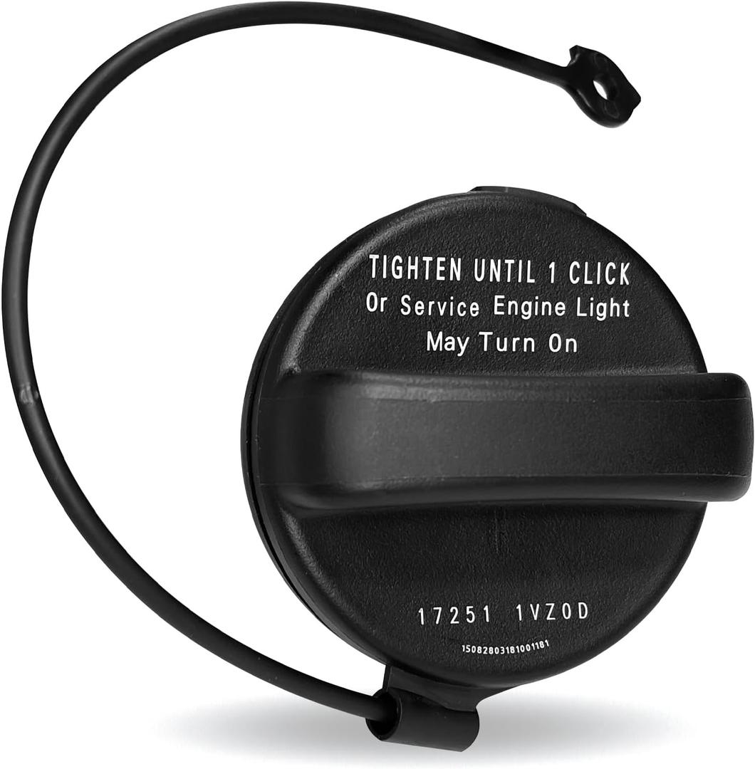 Beypovk Gas Cap, Fuel Cap Replacement OEM #17251-3JA0A 17251-9BD0E, Car Accessories Fuel Tank Filler Cap Compatible with Nissan, Frontier, Murano, Altima, Infiniti Black)