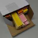 Beeveer 24 Pcs Paper Folding Hand Fans Bulk, 8.3 Inch Handheld Bamboo Multicolored Paper Fans with 3.3 Inch Premade Twist Tie Bows for Summer Party Favors Wedding Gift DIY Decoration