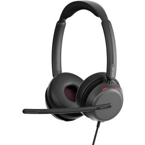 EPOS Impact 860T ANC Dual-Sided Wired Headset with Active Noise Cancellation, Microsoft Teams Certified, USB C and USB A, Super Wideband Audio, Ideal for Office Calls, Zoom, Home & Hybrid Work (One Size)