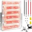 ADE4BRGS175TW01 Dryer Heating Element Kit Fit for Speed-queen ADEE8RGS173TW01 ADEE9RGS173TW01 ADE30RGS171TW01 ADEE9BGS173TW01 ATEE9ASP176TW01 ADE3SRGS173TW01 ADE3LRGS171TW01 ADE6HRYS177TW01