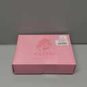 NAYOO Long Wine Red Wavy Wig for Women 26 Inch Middle Part Curly Wavy Wig Natural Looking Synthetic Heat Resistant Fiber for Daily (Wine Red)