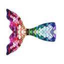 Mermaid-tail Hair Clips with Sequins Shiny Pearl Design Cute Colored Hairpin Styling Accessories for Women Girls