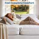 FeelAtHome Bed Bridge Twin to King Converter Kit - Twin XL to King Connector - Mattress Conversion Bridge with Adjustable Strap for Guest Room, Kids Room, Hotel(10" Class)