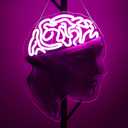 14x13 inch Thinker Neon Signs Art Wall Lights for Beer Bar Club Bedroom Hotel Pub Cafe Wedding Birthday Party Gifts_Pink
