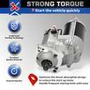 Starter Compatible with E-Series Vans F-Series Super Duty 1994-2003 7.3L Pickup Truck Higher Torque Quick Response 228000-8420 17802DB
