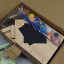 DIY Birdhouse Kit with Paint Set - Kids' Wood Craft Kits - Make a Bird House Kit for Kids - DIY Woodcraft Building Projects for Kids and Adults- STEM Teaching Tools