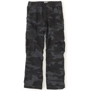 The Children's Place Boys Size His Pull-On Cargo Pants, Night Camo, 5 Slim
