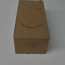 EverFoams Womens Fuzzy Open-toe Slippers Soft Comfy Memory Foam Indoor House Shoes (7-8, Matt Black)