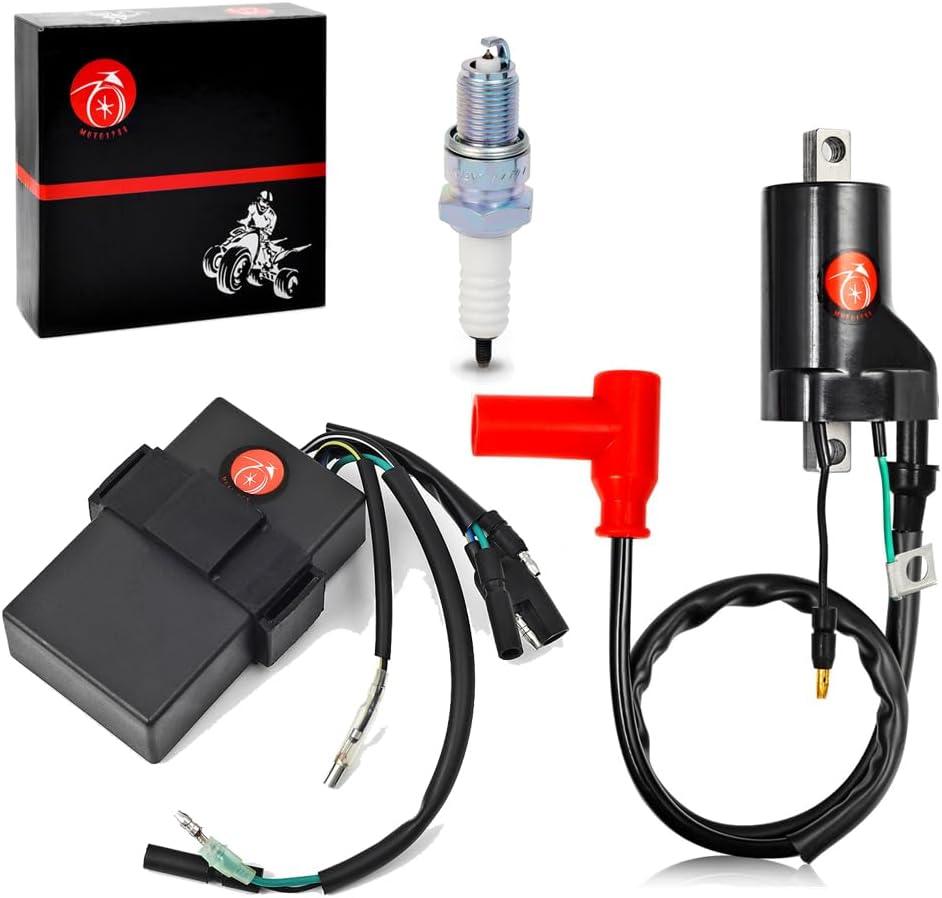 30500-GBF-B41 Igniter CDI Ignition Coil Spark Plug For Honda CR85 CR85R CR85RB 2003-2004 CR80 CR80R CR80RB 1996-2002 For 30410-GBF-831
