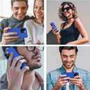 Cordking Designed for iPhone 13 Pro Case, Silicone Ultra Slim Shockproof Protective Phone Case with [Soft Anti-Scratch Microfiber Lining], 6.1 inch, Klein Blue