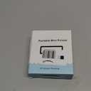 HUIJUTCHEN Mini Blue-Tooth Printer, Wireless Sticker Printer with 10 Rolls Paper for iPhone/Android