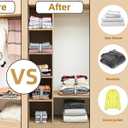 8Pcs Bed Sheet Organizer Bands Sheets Labels for Elastic Bedding Linen Closet Storage Foldable Sheet Set Organizer Sheet Keeper Band(Queen,King,Full,Twin)
