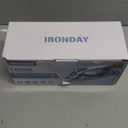 Steam Iron for Clothes Fast Heating, 1200W Iron with Non-Stick Ceramic Soleplate, Self-Cleaning, Burst of Steam, Spray Mist, 7.03oz Water Tank Ironing Clothes for Home, Blue