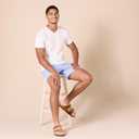 Amazon Essentials Men's V-Neck Undershirt, Breathable Cotton, Pack of 6