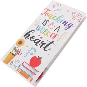 Unique Adhesive Memo Stickers Note Pad Small Portable for Office School
