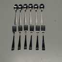 DRKIO Stainless Steel Toddler Utensils Set - 12 Pieces Kids Silverware Set Children Safe Food Grade Small Forks and Spoons Dishwasher Safe Mirror Polished