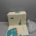 besuhot Baby Play Mat 74 x 50 Inch Foldable Baby Floor Mat, Reversible Baby Foam Mat for Babies and Toddlers Infants, Portable Waterproof Activity PlayMats for Indoor Outdoor