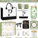 Birthday Gifts for Women, Personalized Graduation Gifts Teacher Appreciation Gifts, Monogrammed Initial Gift for Teacher Her Wife Friend Daughter Sister Girlfriend, Get Well Thank you Gifts (P)