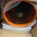 VEVOR Air Mover Blower Fan 12 Inch, 3198CFM 585W with 33ft Flexible Duct, Industrial Portable Ventilator Blower/Exhaust, Orange