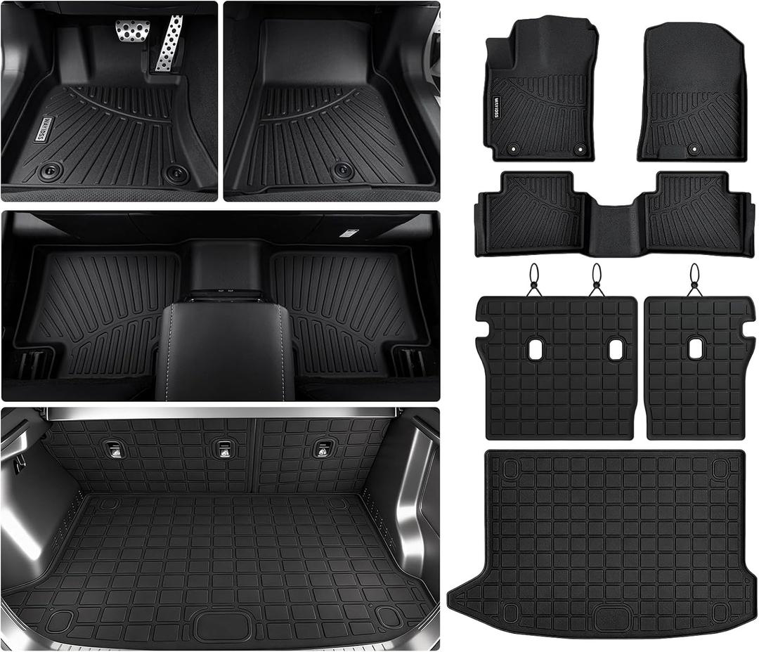 Floor Mats Set for 2018-2023 Hyundai KONA/KONA N（(No Fit EV）