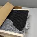 Dog Ramp for Bed - Foldable Small to Large Dog Ramp for Couch - 6 Adjustable Height from 12" to 24" - Stairs with High Traction Mat - Wooden Portable Ramp for Dogs to Get on Bed Couch Car Up to 200LBS