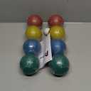 Pointyard 84mm Bocce Ball Set, Outdoor Games for Adults and Family, Backyard Ball Set with 8 PE Bocce Balls & 1 Pallino & Carry Bag & Measuring Tape for Teens Beginners