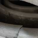 Kante 15.3"+11.6"+8.2" Dia Round Concrete Planter, Large Outdoor Indoor Planter Pots Containers with Drainage Holes and Rubber Plug for Home Garden Patio, Buff Concrete